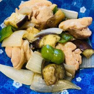 ★鶏肉の夏野菜コチュジャン炒め★